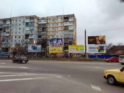 Билборд A в Бердянске, 6x3  Мелитопольское ш. / В. Довганюка ул. фото 1