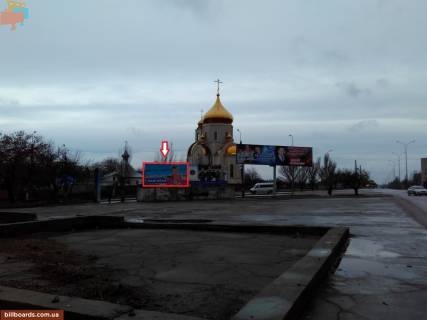Билборд  в Бердянске пр. 12 Декабря - ш. Мелитопольское Спорткомплекс фото 1