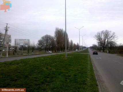 Білборд, Бігборд (Борд)  B у Бердянську Мелітопоільське ш. / Україники Л. вул. Фото 1