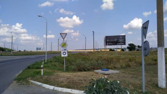 Билборд A в Мелитополе трасса М14/P37 Одесса-Новоазовск в Запорожье и Одессу фото 1