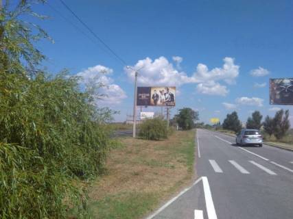 Билборд B в Бердянске Макарова ул. (коса за постом ГАИ, разделитель) фото 1