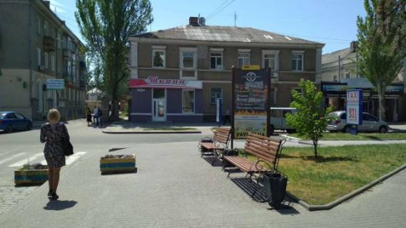 Билборд C в Бердянске Університетська вул. (пл. 1 Бердянської Ради, дивиться на виконком) фото 1