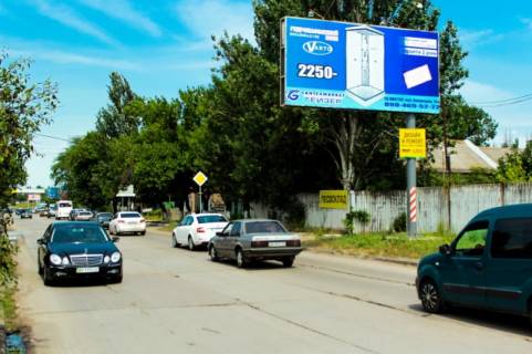 Билборд A в Бердянске, 6x3  Восточный пр./Итальянская ул. фото 1