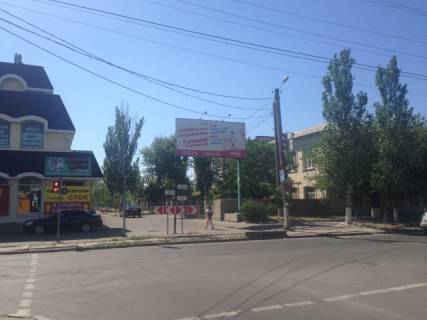Білборд, Бігборд (Борд)  A у Бердянську, 6x3  Західний пр. / Волі вул. Фото 1
