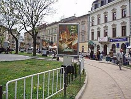 Сiтiлайт A у Львові, 1,2x1,8  Соборна пл. Фото 1