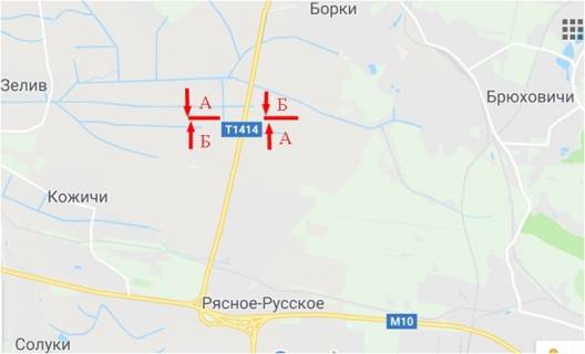 Билборд B на трассах Львовской области, 6x3  Об'їзна дорога, с. Бірки, правий схема