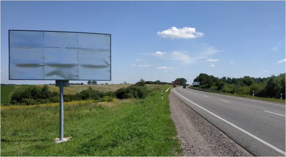 Білборд, Бігборд (Борд)  B на трасах Львівської області, 6x3  Траса М-06 Київ-Чоп, Об'їзна дорога з Києва після Гамаліївки, лівий Фото 1