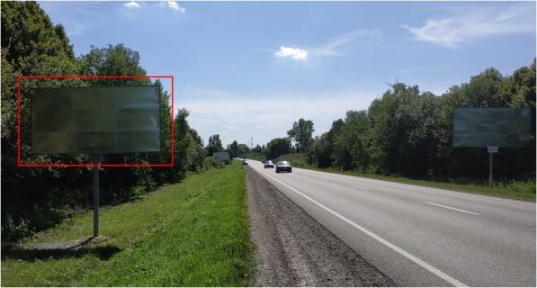 Білборд, Бігборд (Борд)  B у трасах Львіва, 6x3  Траса М-06 Київ-Чоп, с. Підбірці, лівий Фото 1