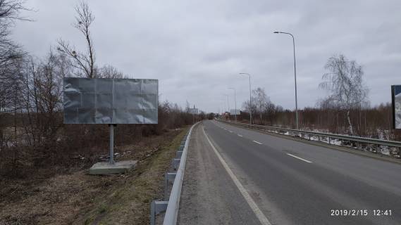 Билборд B в Пустомытах, 6x3  Автодорога Львів-Пустомити, виїзд з м.Пустомити, правий фото 1