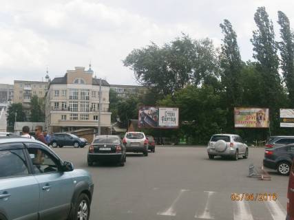 Billboard A in Sumi, 3х6  Nabereznaa r.Strelki/ Centr.rynok, vyhod iz Radov Photo 1