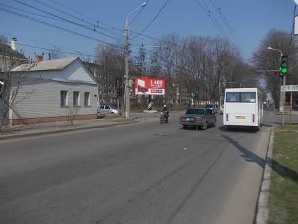 Білборд, Бігборд (Борд)  A у Сумах, 3х6  вул. Калініна / вул. Першотравнева, в центр Фото 1