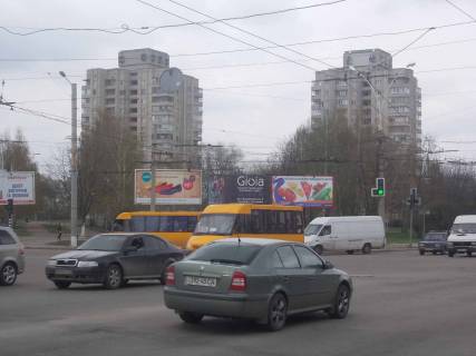Билборд A в Сумах, 3х6  ул. Харьковская/ пр. М. Лушпы фото 1