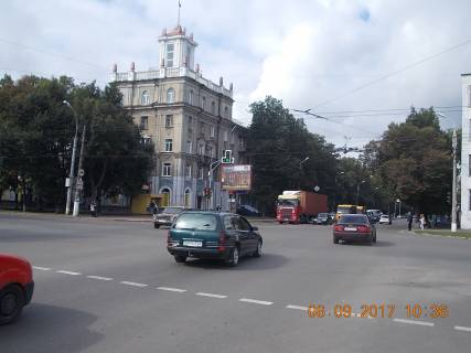 Билборд B в Сумах, 3х6  проспект Т.Шевченко/ ул.Привокзальная фото 1