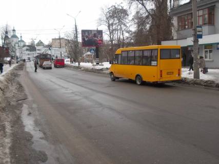 Billboard A in Sumi, 3х6  st. Gor'kogo 1/ most. Central'nyj rynok Photo 1