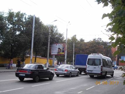 Billboard B in Sumi, 3х6  st. Gor'kogo/ st.Levanevskogo, Rynok Photo 1