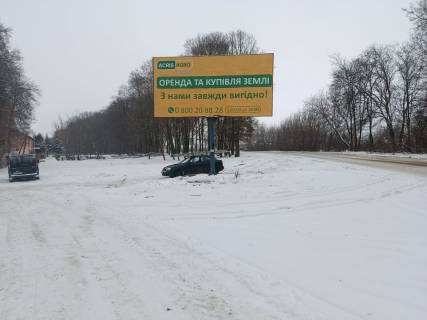 Билборд B в Попельне, 6x3  вул. Каштанова 45, біля ж-д переїзду ст.Б фото 1