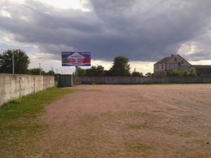 Билборд A в Хорошів, 6x3  Хорошів (Вол-Волинський) вул.Ринкова 34,спальний район,поряд базар,лікарня № 2 ст.А фото 1