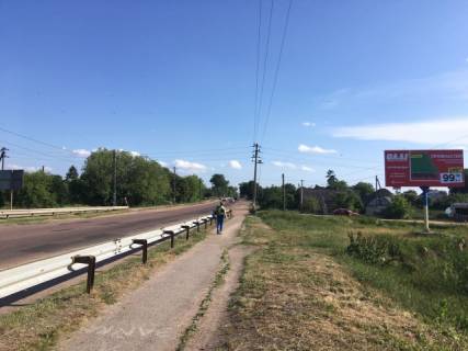 Билборд A в Черняхове, 6x3  Черняхів в.Поліська 1А, виїзд з Черняхова в сторону Житомира, ст А фото 1