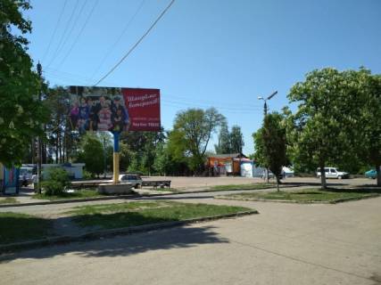 Билборд B в Иршанске, 6x3  Іршанськ в.Гулія 5А,біля базару,автостанції, ст Б фото 1