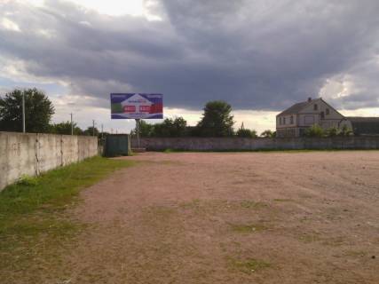 Билборд A в Хорошів, 6x3  Хорошів  вул.Ринкова 34,спальний район,поряд базар,лікарня № 2 ст.А фото 1