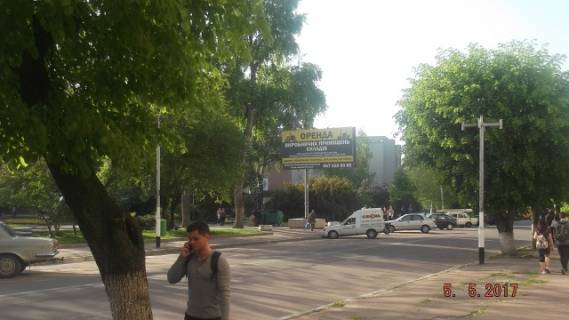 Билборд B в Житомире Житомир Бульвар Новий 4, поряд комплекс "Гайки", бібліотека,центральний парк, адміністрація, центр міста,ст. Б. фото 1