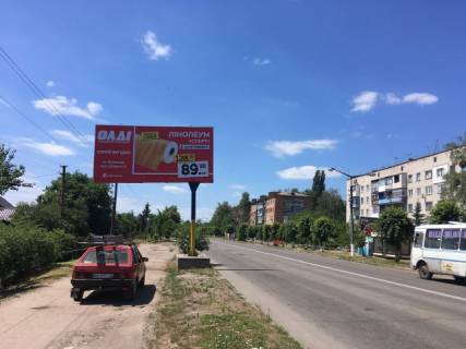 Билборд B в Коростене, 6x3  Коростень в.Грушевського 71 (Водоканал) ст Б фото 1