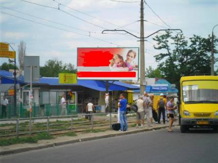 Білборд, Бігборд (Борд)  B у Миколаєві, 3*6  Соборна вул. (Радянська)  - вул. Спаська Фото 1