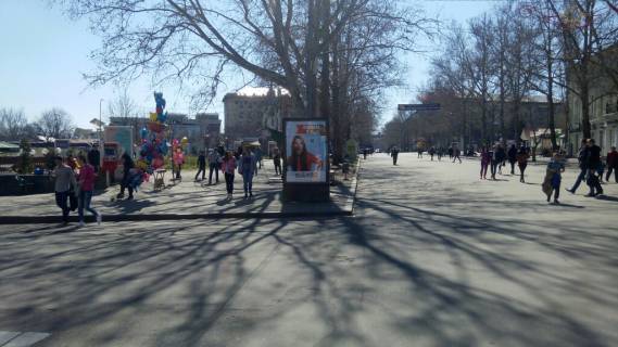 Билборд A в Николаеве Соборна вул. (Радянська)  - Павла Скоропадського вул. (Адмірала Макарова) фото 1