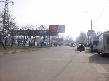 Билборд A в Николаеве, 3*6  Погранична вул. (Чигрина) - Богоявленський просп. (Жовтневий просп.) (автовокзал) фото 1