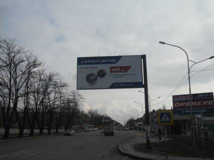 Білборд, Бігборд (Борд)  A у Миколаєві, 3*6  Богоявленський просп. (Жовтневий просп.)- Театральна вул. (Васляєва) Фото 1