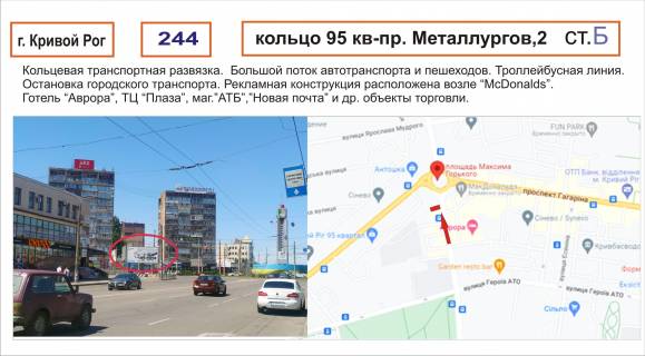 Білборд, Бігборд (Борд)  B у Кривому Розі Фото 1