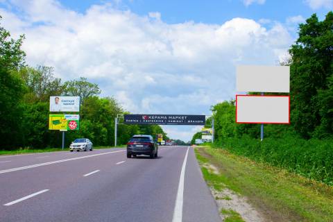 Билборд A в трасах Львова, 3x6  Н-17 Під'їзд до м.Львів фото 1