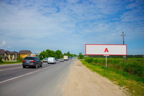 Билборд A в трасах Львова, 3х12  М-10 Західний обхід м. Львова фото 1