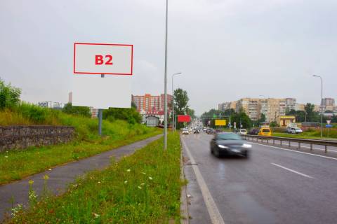 Billboard B in Lviv route, 3x6  T-14-16 L'viv-Pustomiti-Medenici Photo 1