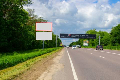 Билборд B в трасах Львова, 3x6  Н-17 Під'їзд до м.Львів фото 1