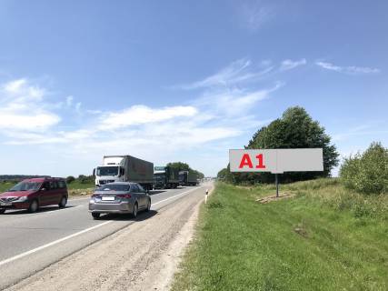 Билборд A в Пасеках-Зубрицких, 3x6  М-06 Київ-Чоп фото 1