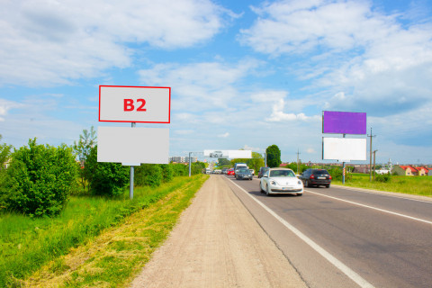 Билборд B в Сокольниках, 3x6  М-10 Західний обхід м. Львова фото 1