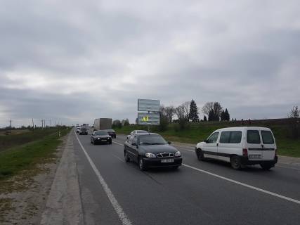 Білборд, Бігборд (Борд)  A у Зубрі, 3x6  М-06 Київ-Чоп Фото 1