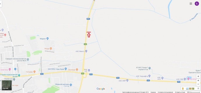 Билборд A в трасах Львова, 3x6  М-06 Київ-Чоп схема