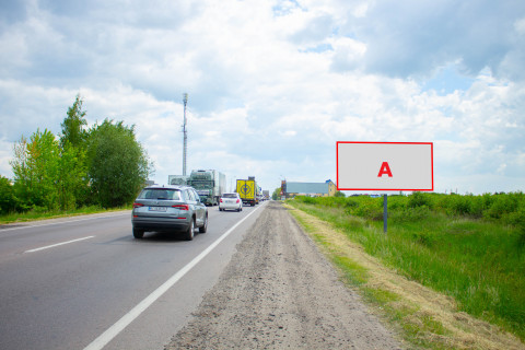 Билборд A в трасах Львова, 3x6  М-10 Західний обхід м. Львова фото 1