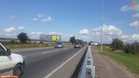 Билборд B на трассах Львовской области, 3x6  М-06 Київ-Чоп фото 1