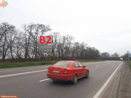 Билборд B на трассах Львовской области, 3x6  Н-17 Під'їзд до м.Львів фото 1