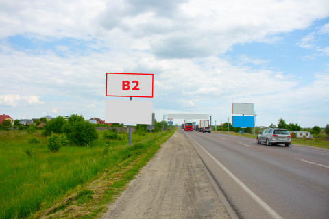 Билборд B в Сокольниках, 3x6  М-10 Західний обхід м. Львова фото 1