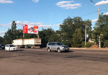 Билборд A в Николаеве, 3*6  Богоявленський просп. (Жовтневий просп.), 210 - поворот в Ш Балку фото 1