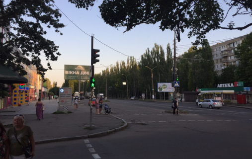Брендмауер, Брандмауер, Брандмауэр B у Миколаєві пр. Мира, 40А -  (Театральна вул. (Васляєва), ул Измалкова) - ТРЕТИЙ Фото 1