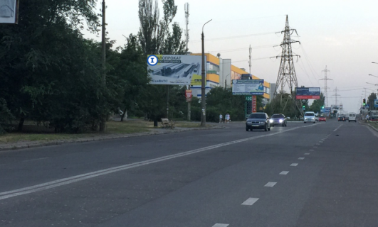 Билборд B в Николаеве, 3*6  ул Космонавтов, 139 - ул Коминтерна («Новус» - «АТБ») (сторона Б) фото 1