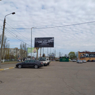 Білборд, Бігборд (Борд)  A у Миколаєві, 3*6  Центральний просп. (Леніна просп.) - зупинка 6 Слобідська_ТЦ Південний Буг, Фокстрот, ринок (Сторона А) Фото 1