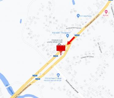 Билборд A в Переяслав (Переяслав-Хмельницкий) проспект Червоноармійців (Танк) схема