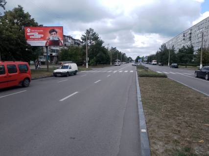Билборд B в Горишние Плавни (Комсомольск) просп. Героїв Дніпра, 49 (навпроти магазину «АТБ») центральна вулиця фото 2