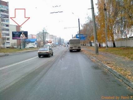 Билборд B в Луцке, 3х6  вул.Конякіна,23 (ТРК "Аверс") фото 1